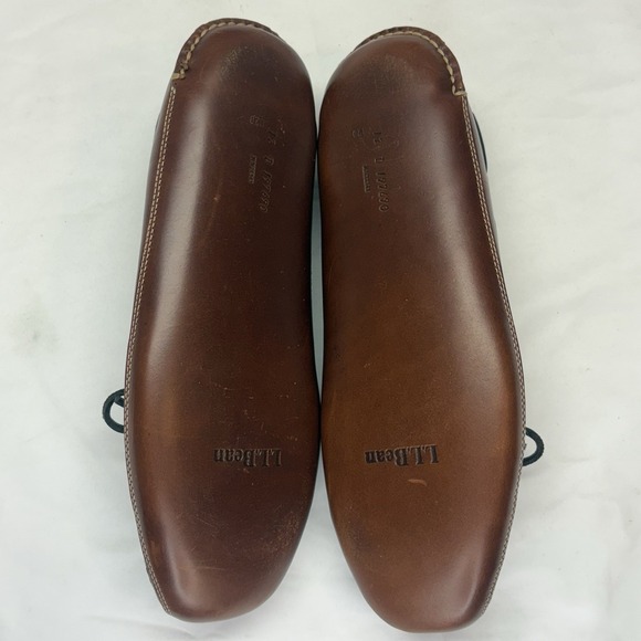 Men's L.L. Bean Bison Double‑Sole Slipper Leather‑Lined Size 12 D New (No Box) - Picture 7 of 16